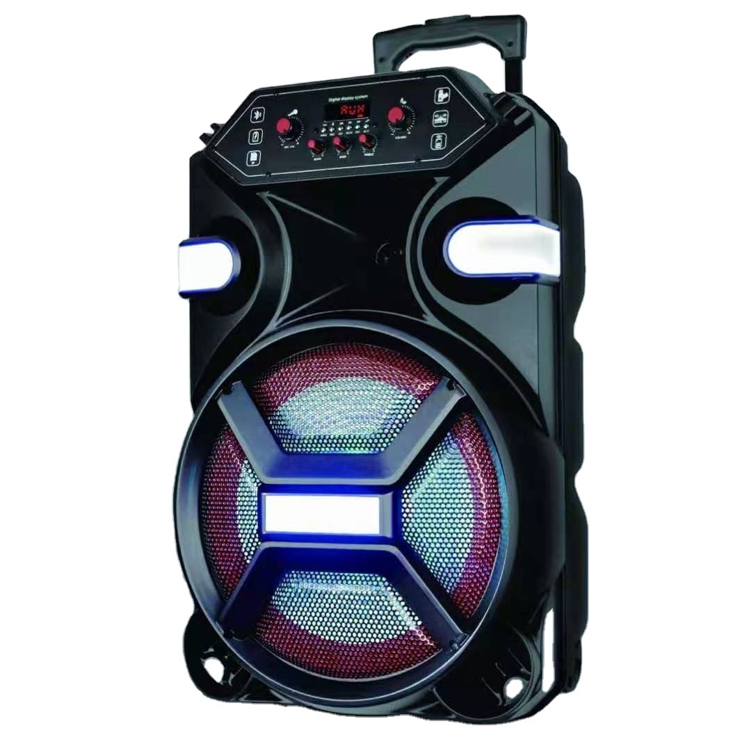 2021 new private model 12 inch 1000W strong bass DJ Big subwoofer home theatre wholesale price  boombox portable trolley speaker