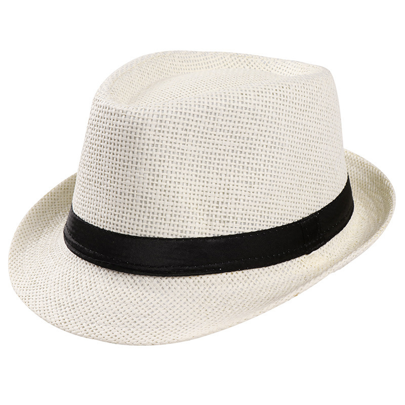 Wholesale Colorful Jazz Hat German Fashion High Quality Fedora Hat, Beach Sun Protect Gangster Hat