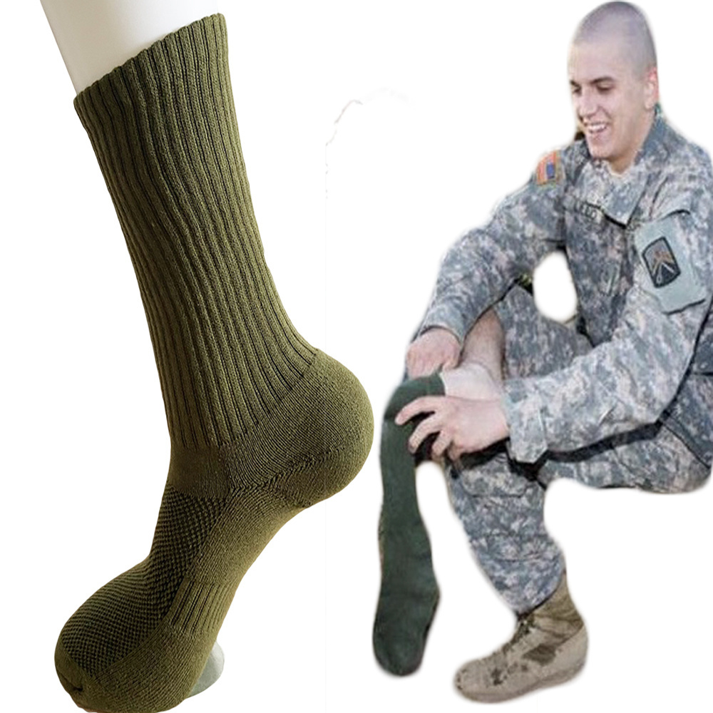 Wholesale Custom Army Green Athletic Socks military green vietnam socks