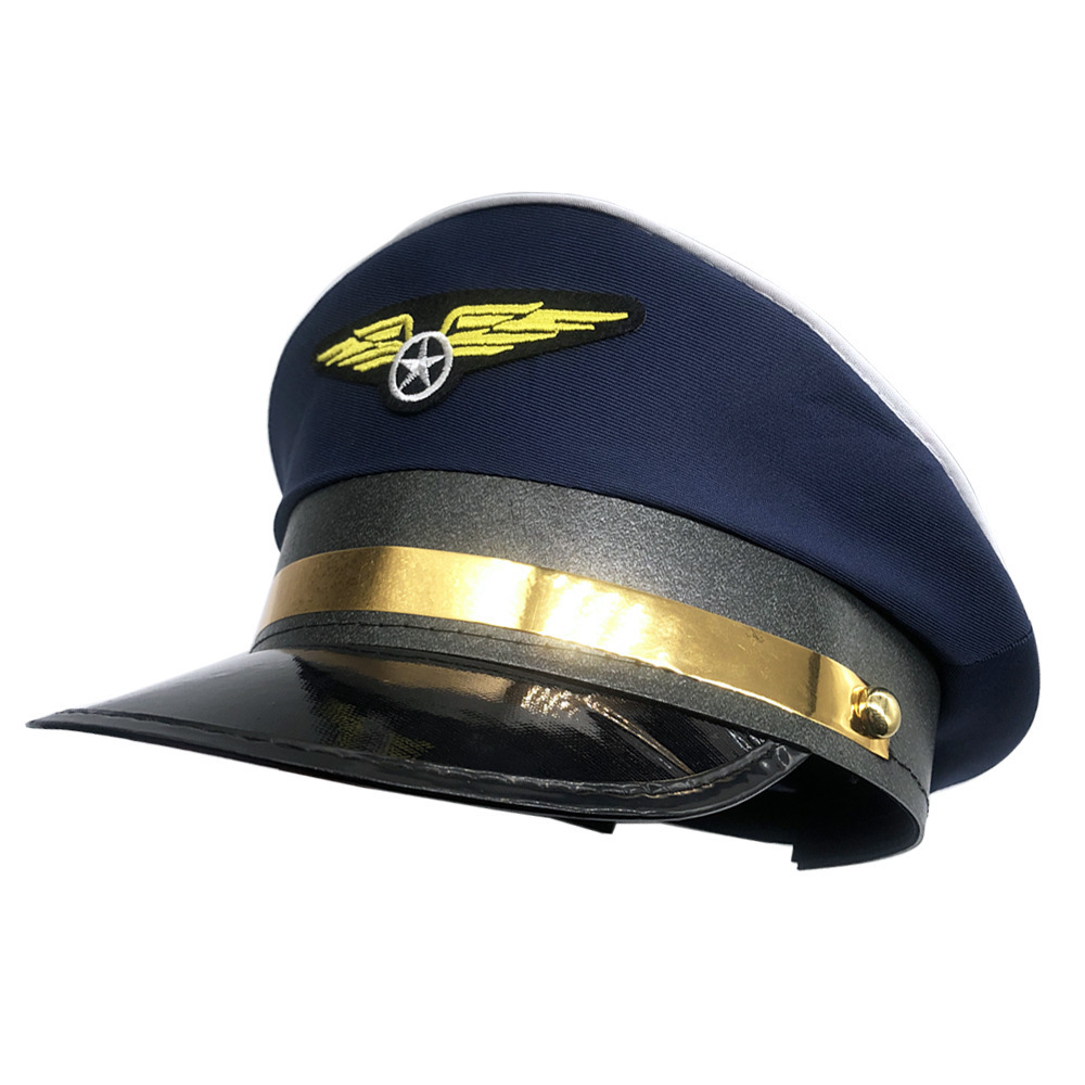 Adult Yacht Policy Captain Hats Adjustable Men Women Navy Marine Cost Admiral Cap Uniform Party Fancy captain hats