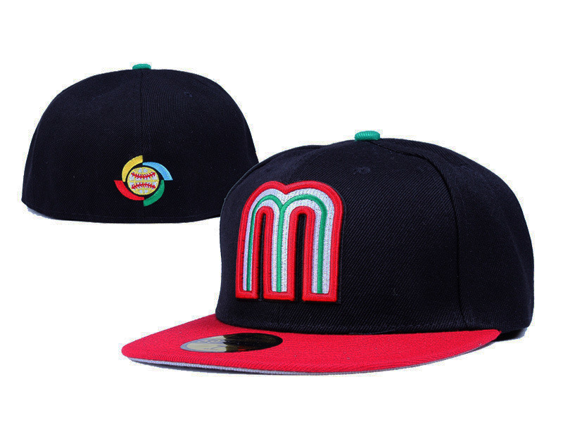 2023 Man Woman mexico flag Snapback mexico hat Fashion Flag Team Hip Hop Letter M Mexico Baseball Cap Fitted Ha