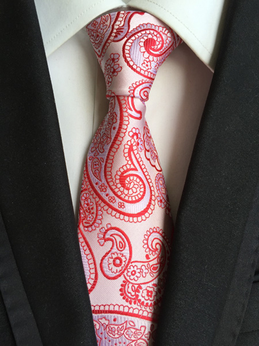 Custom Flower Digital Printing Gold Ties for Man custom embroidered tie