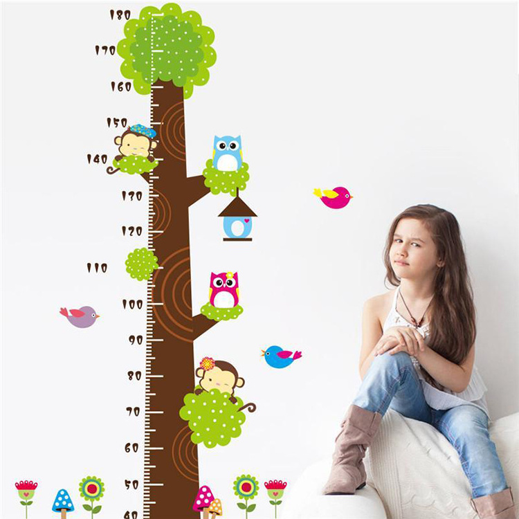 Wall Stickers China For Kids Room,Decoration Stickers Wall,Kids Growth Size Sticker