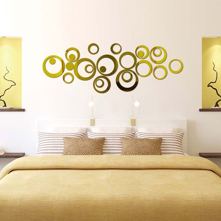 Self Adhesive Decorative Baby Room Acrylic Butterfly Wall Mirror Stickers For Party Wedding Decor