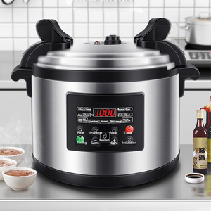 Hot Sales Automatic 15L/17L/21L/25L Stainless Steel Cooking Pot Smart Multifunctional Commercial Electric Pressure Cooker