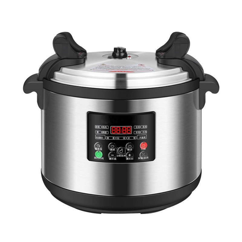 Hot Sales Automatic 15L/17L/21L/25L Stainless Steel Cooking Pot Smart Multifunctional Commercial Electric Pressure Cooker