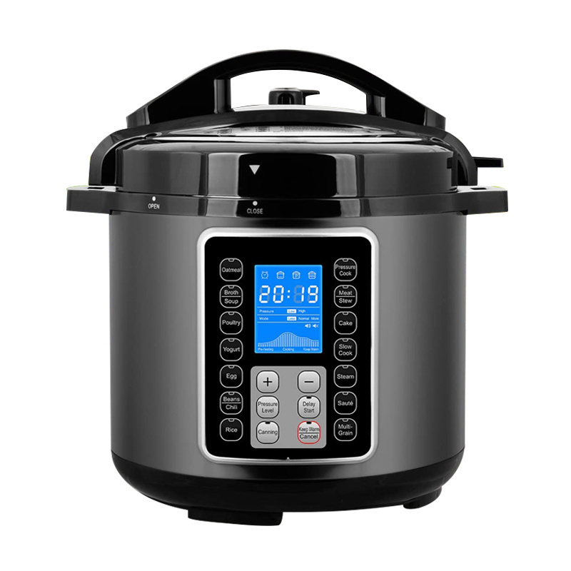 Automatic Stainless Steel Multi Cooker Crock Pot Electric Pressure Cooker 10 Quarts