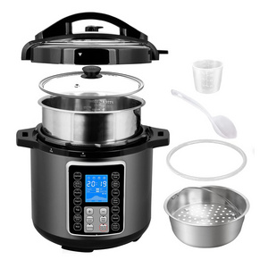 Automatic Stainless Steel Multi Cooker Crock Pot Electric Pressure Cooker 10 Quarts