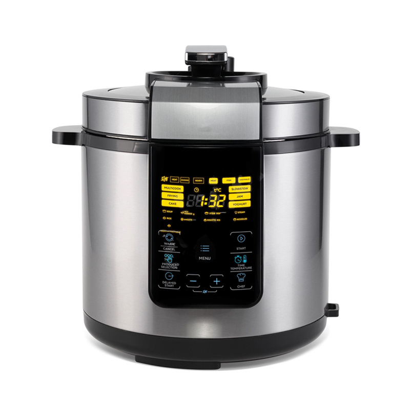 Cheap Price Large Stainless Steel 5L 6L Touch Screen High Pressure Rice Cooker Non Electric