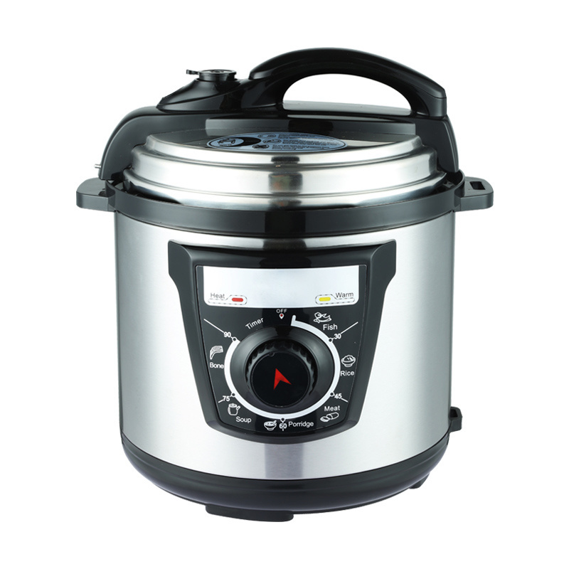 China Factory Production 5Qt 6Qt Electric Ih Electromagnetic Heating Pressure Cooker