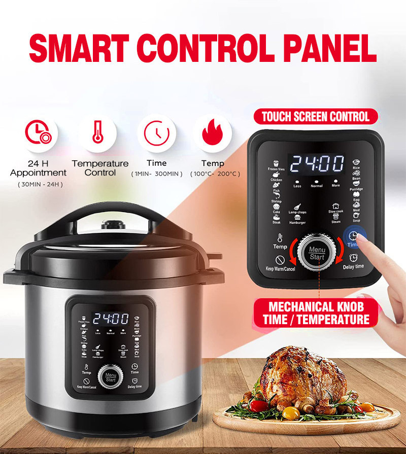 Household Use Ninja Air Fryer Pressure Cooker Smart Electric