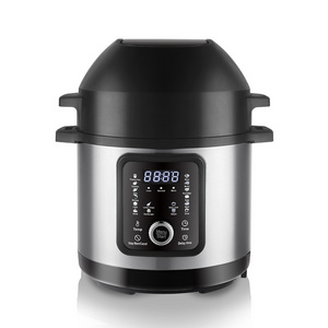 New Smart Cooker No Frying Non Stick Fryer 5L 6L Smart Knob Electric Pressure Cooker