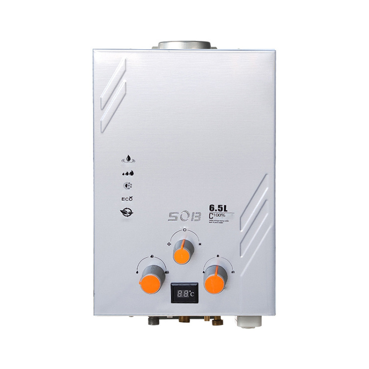 Low Water Pressure Start Tankless Gas Hot Water Heater for Selling Factory Directly Sell Home Instant / Tankless Wall Mounted