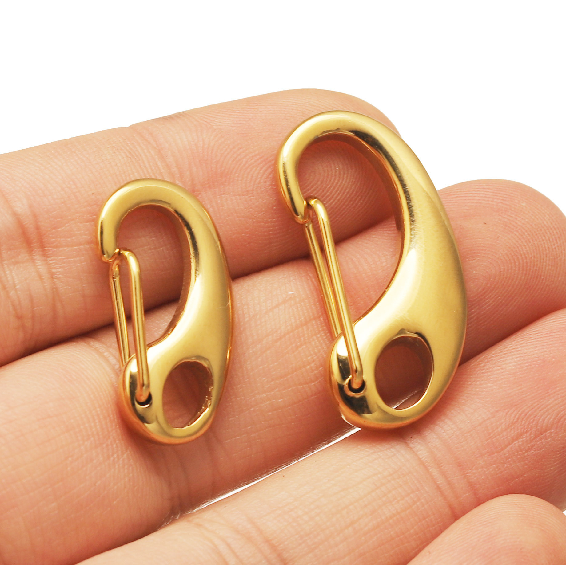 Factory Direct Stainless Steel Lobster Clasps Claw Clasps For Bracelet Necklace Jewelry Making Findings