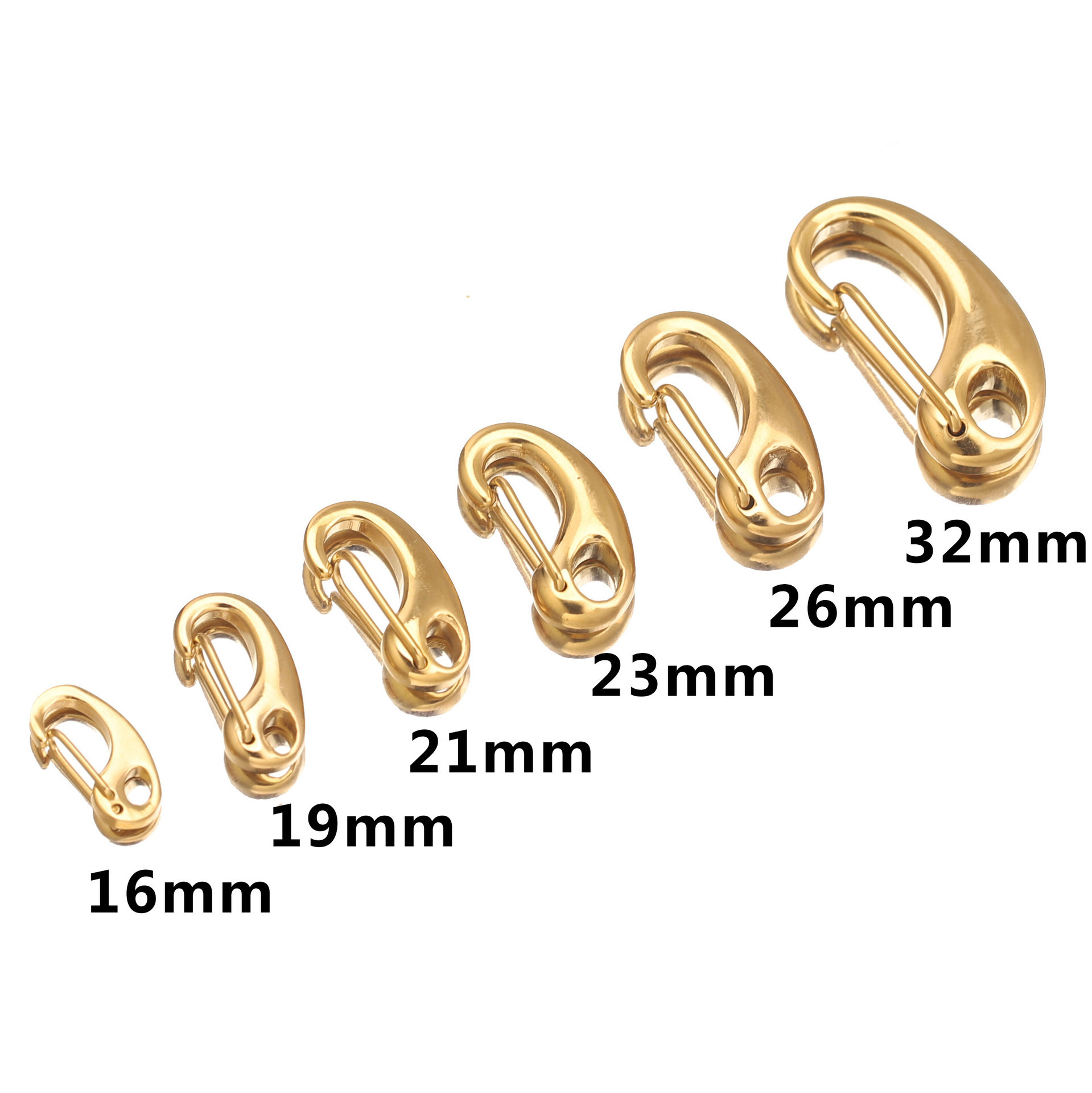 Factory Direct Stainless Steel Lobster Clasps Claw Clasps For Bracelet Necklace Jewelry Making Findings