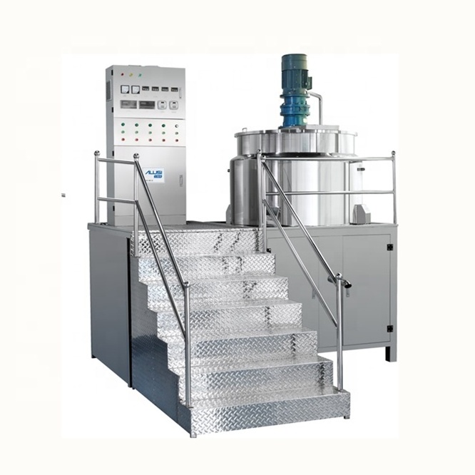 AILUSI Machinery Double jacketed detergent mixing tank/factory price of liquid soap making machine