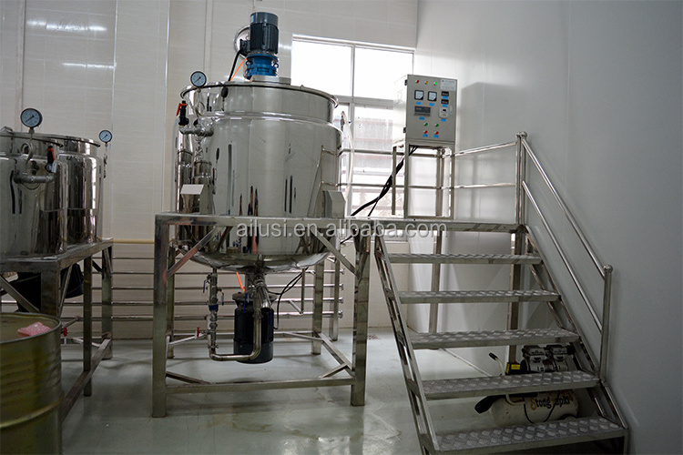 2000L  Agitator Blender Toilet Bleach Liquid Soap Mixer Tank chemical equipment machinery Shampoo making machine