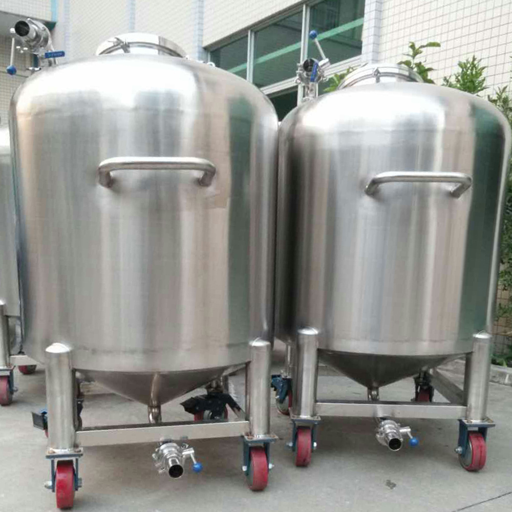 Chemical Storage Equipment for Liquid Shampoo Thick Cream Various SUS Collection Tank Movable Oil tank Stainless steel