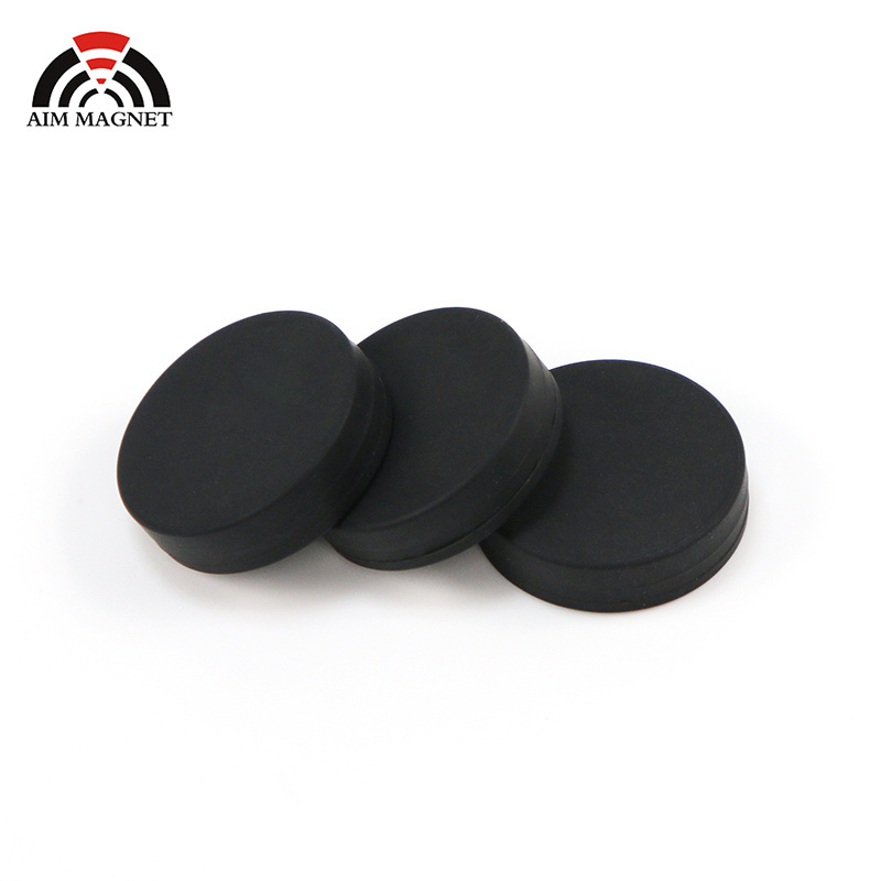 countersunk hole rubber coating magnet and rubber coated neodymium magnet with counter bore