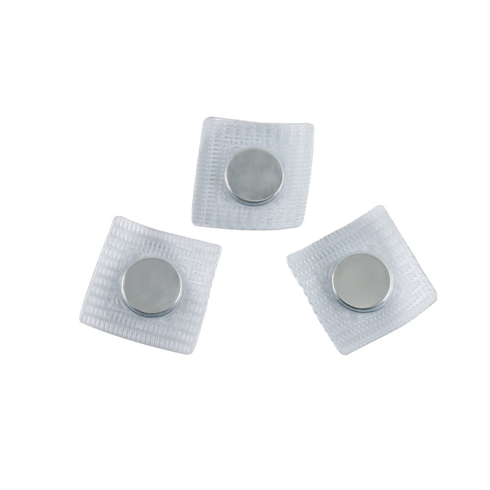 High Quality Strong Magnetic Sewable PVC Waterproof Invisible Button Magnets for Clothing and Handbag Bag Fixing