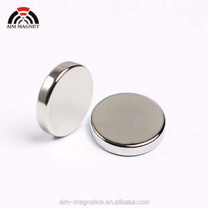 Super Strong N52 Neodymium Magnet Nickel-coating Disc Neodymium Magnet Manufacturer