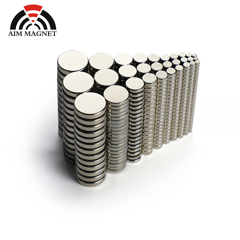 Round Strong Magnets N52 Magnet Price Magnetic Rare Earth Disc Neodymium Magnet