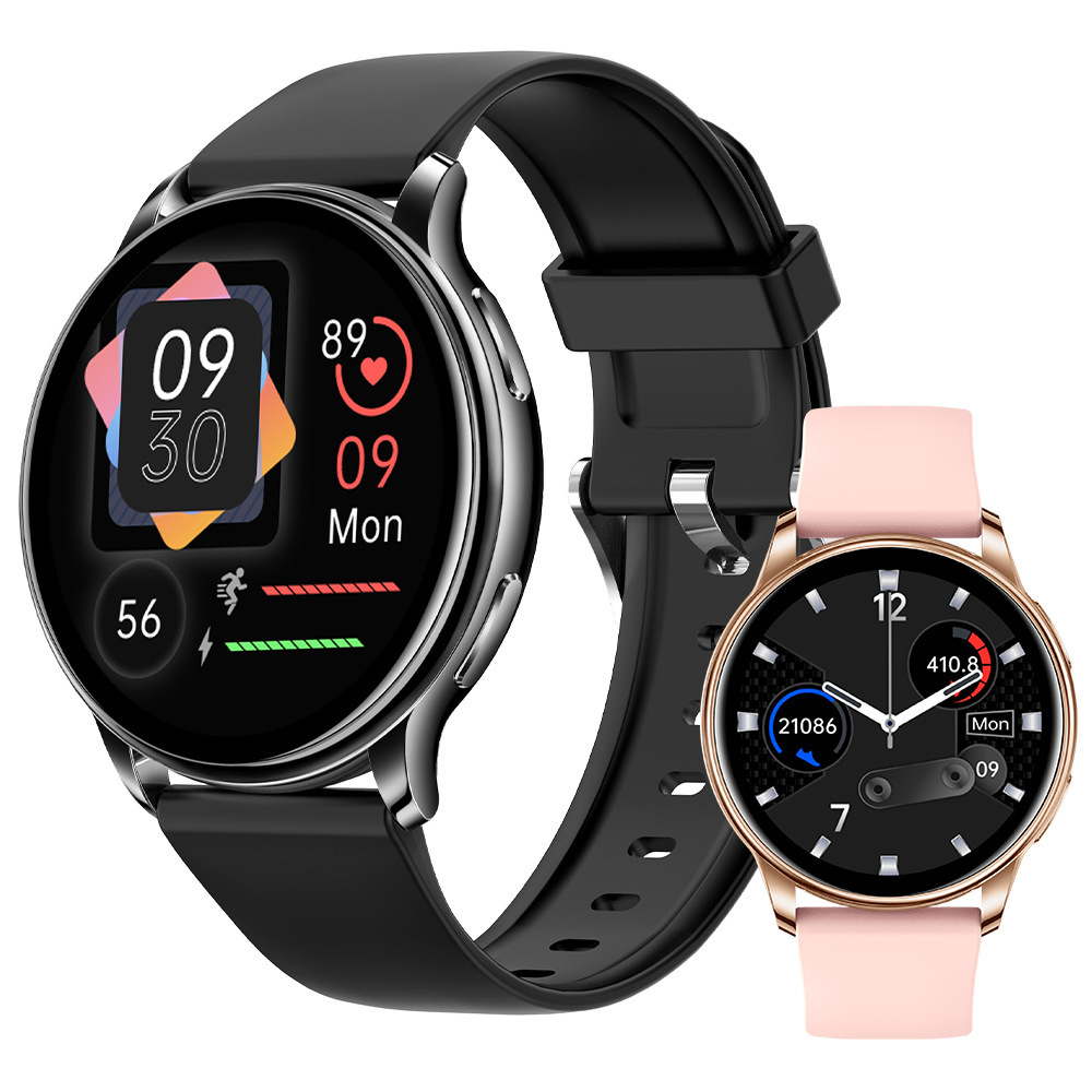 Y33 Smart Watch New Round Screen Bluetooth Call Heart Rate Blood Oxygen Sleep Monitoring Weather News Sports Pedometer