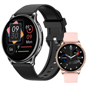 Y33 Smart Watch New Round Screen Bluetooth Call Heart Rate Blood Oxygen Sleep Monitoring Weather News Sports Pedometer