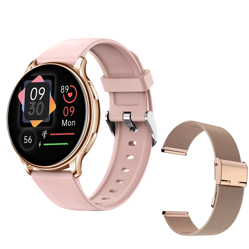 Y33 Smart Watch New Round Screen Bluetooth Call Heart Rate Blood Oxygen Sleep Monitoring Weather News Sports Pedometer