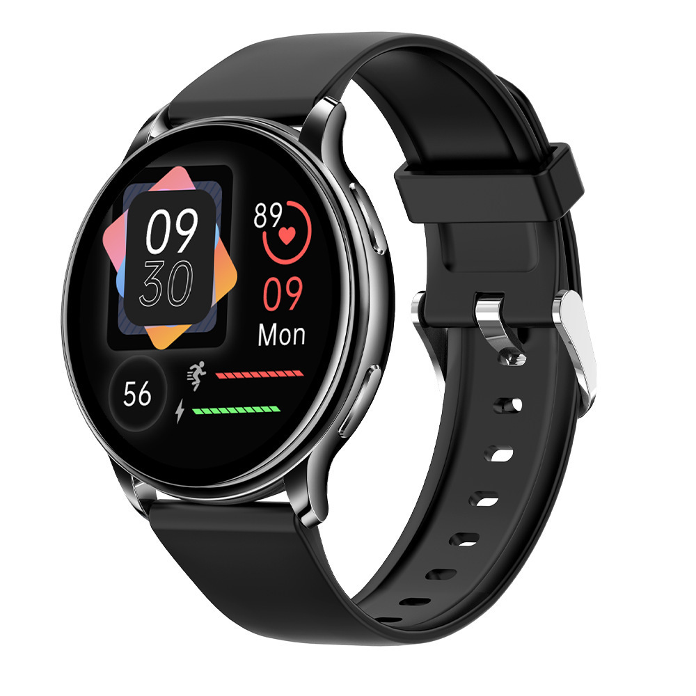 Y33 Smart Watch New Round Screen Bluetooth Call Heart Rate Blood Oxygen Sleep Monitoring Weather News Sports Pedometer