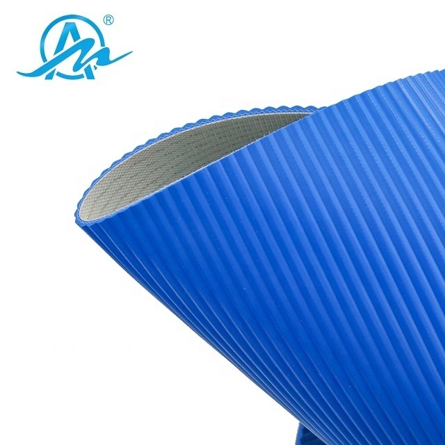 Factory direct sale Wholesale price blue pvc corrugated conveyor belt