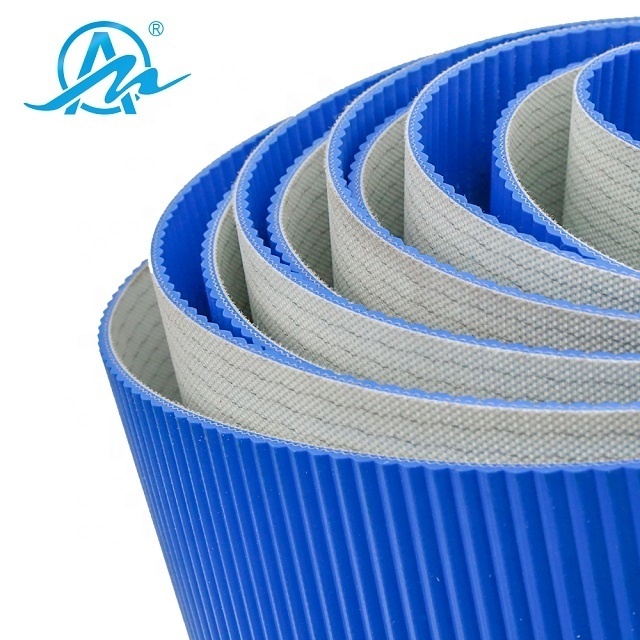 Factory direct sale Wholesale price blue pvc corrugated conveyor belt