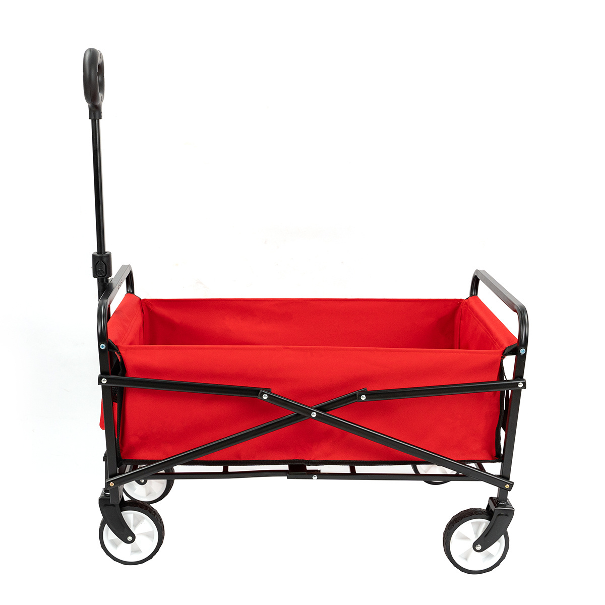 Supermarket shopping foldable wagon 360 - degree sand wheels tool beach carts