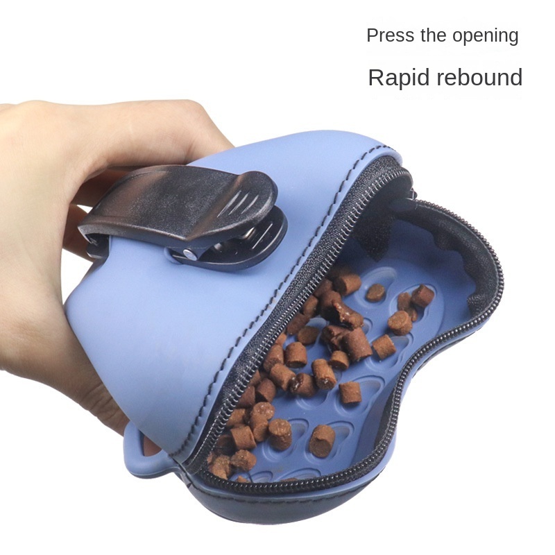 3D Fidget Push Bubble Bag Shoulder Purse Pet Cat Dog Food Storage Bag Handbags Soft Silicone Portable Purses For Outdoor