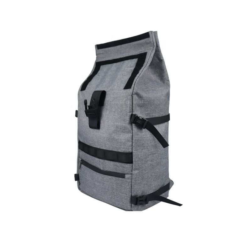 Large Size Custom Carbon Fiber Original Factory Manufacturing Smell Proof Bag Travel With Lock Odor Proof Backpack