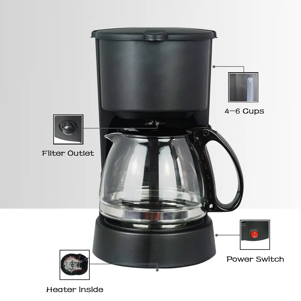 Drip Coffee Maker for 10-12 Cups coffee maker machine