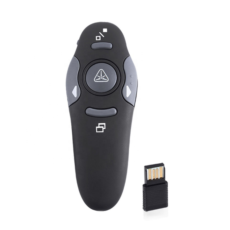 2.4GHz USB Wireless Presenter Laser Pointer PPT Remote Control Pointer Pen for PowerPoint Presentation Teaching