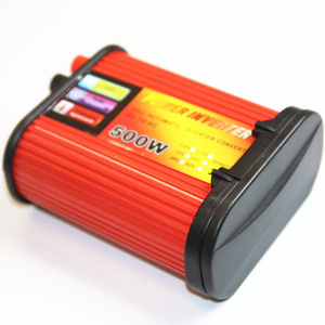 Dc to AC Power Inverter 12V to 220V 500W Modified Sine Wave Inverter with External Fuse for Electric Car