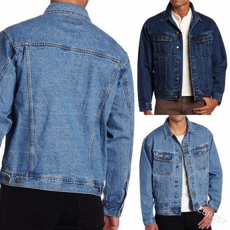 High Quality Custom Labels Slim Fit Blue Jeans jacket manufacturer Rugged Ripped Motorcycle designer  for Men Denim Jacket