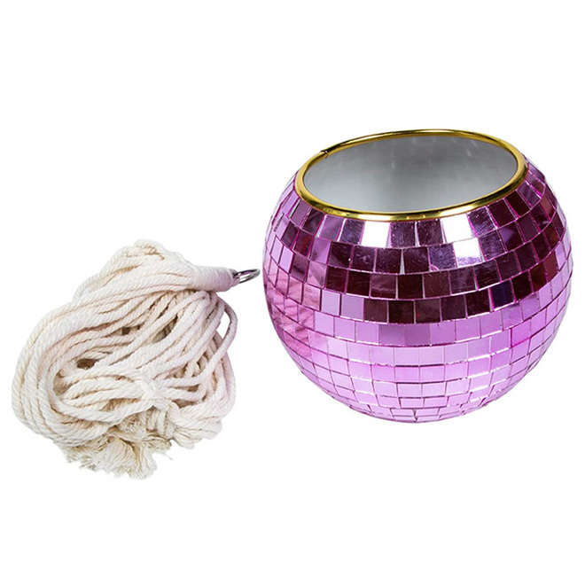 HOT Disco Ball Planter 6