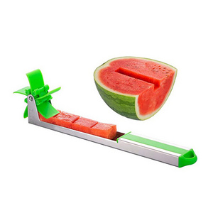 Wholesale Watermelon Slicer Cutter Stainless Steel Knife Corer Fruit Vegetable Tools Kitchen Gadgets