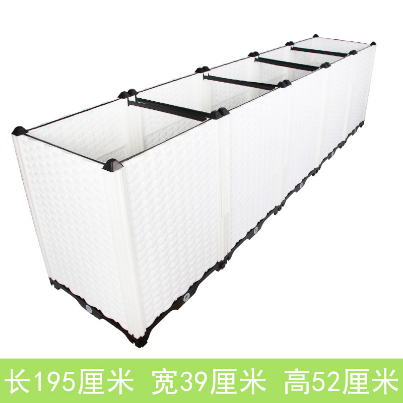 Hot Selling Planter Box Raised Garden Bed Deepened Plastic Elevated Garden Boxes Planters for Planting Flowers Vegetables Tomato