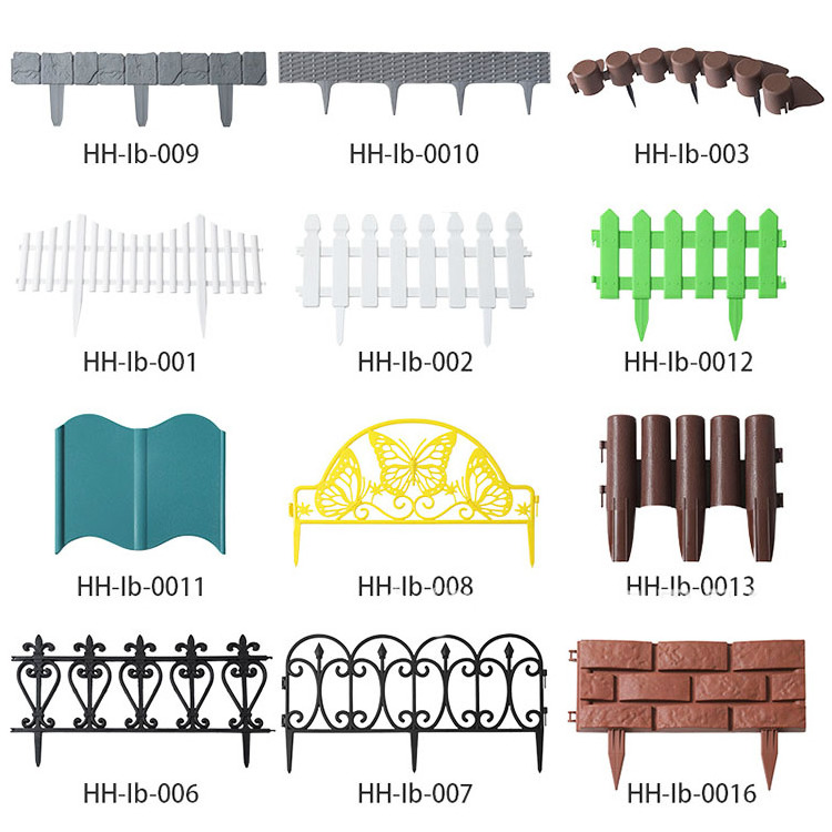 Factory wholesale Decorative Garden Fence for Landscaping, Plastic Movable Wire Border for Flower Bed Pet Barrier