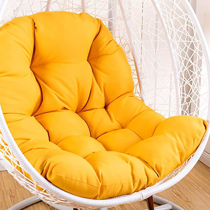 Thickened Enlarged Single Sofa Cushion,Hanging Seat Cushion,Swing Basket Cradle Wicker Chair Cushion for Indoor Outdoor Variety