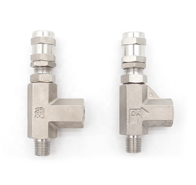 Instrument safety relief valve LNG CNG hydraulic pressure relief valve stainless steel pressure safety relief valve reducing