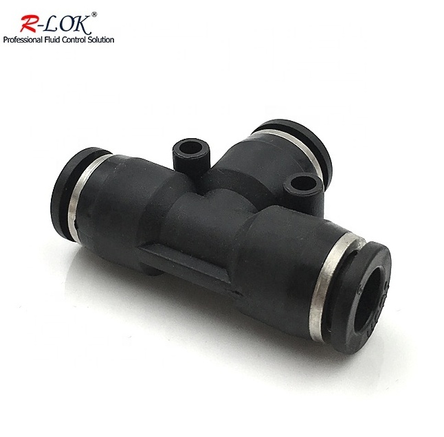 Hose Pneumatic Fitting Quick Connect Fitting PU Connector Plastic Fitting PU Air Fitting Quick Coupling Push-in Tube Fitting