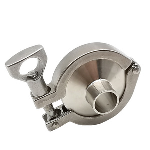 Tri-clamp Triclamp 1.5'' 2'' 1 1/2 Stainless Steel Sanitary Tri Clover Fittings TC Tri Clamp with Ferrule Flange and Gasket