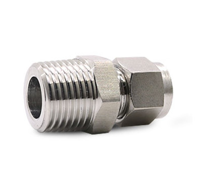 Pneumatic Stainless Steel Tube Fitting Racores De Tubos De Acero Inoxidable Hydraulic Male Connector Union Pipe Fitting