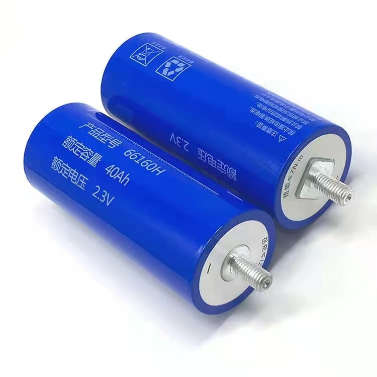 LTO 2.3V 25ah 30A 40ah 50Ah LTO66160K Grade A Lithium Titanate Battery deep cycle Batteries Lithium 66160 Battery