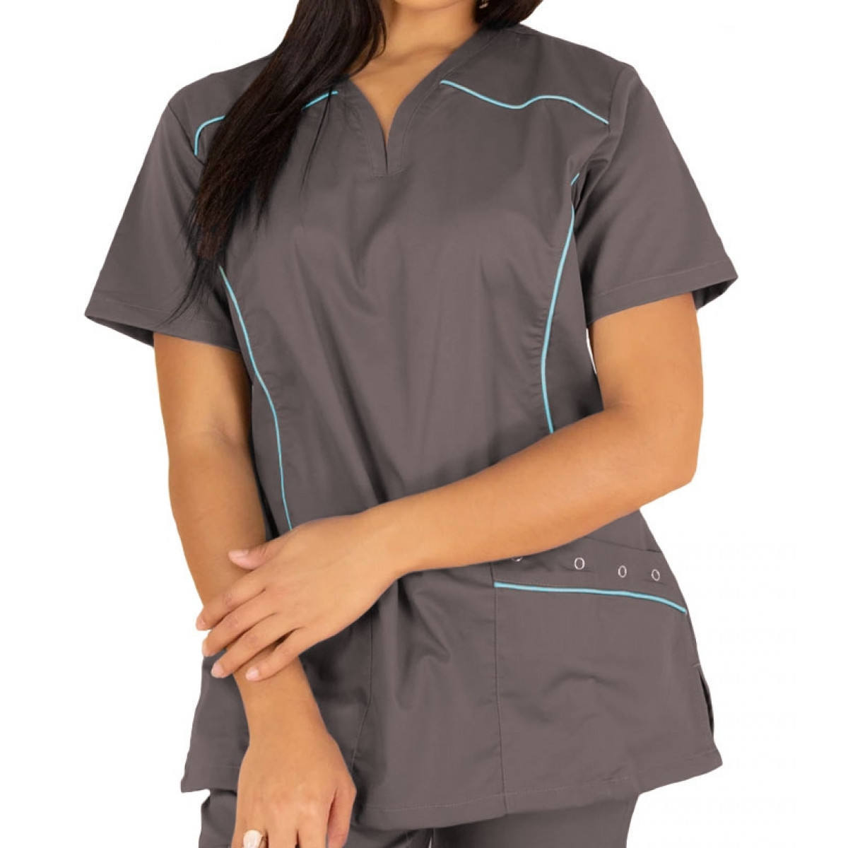 AI-MICH Operating Room Doctor's Overalls Quick Drying Wholesale Summer Model Scrub Uniform Set V-neck Short Sleeves Suit Joggers